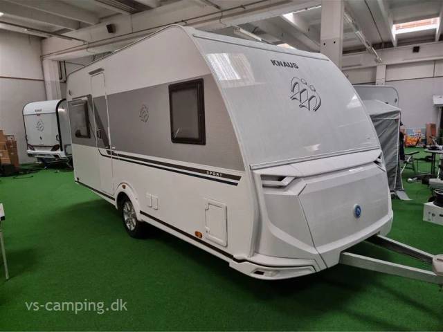 2023 - Knaus Sport 450 FU   LÆKKER REJSEVOGN MED FRANSK SENG & RUNDSIDDEGRUPPE