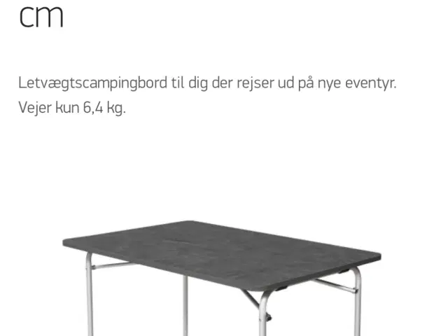nyt Isabella campingbord | Løkken - GulogGratis.dk