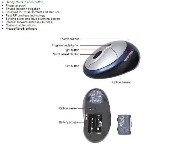 Logitech Cordless Click! Plus Optical Mouse | Aalborg - GulogGratis.dk
