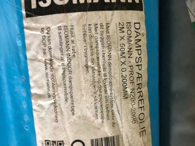 Dampspærefolie