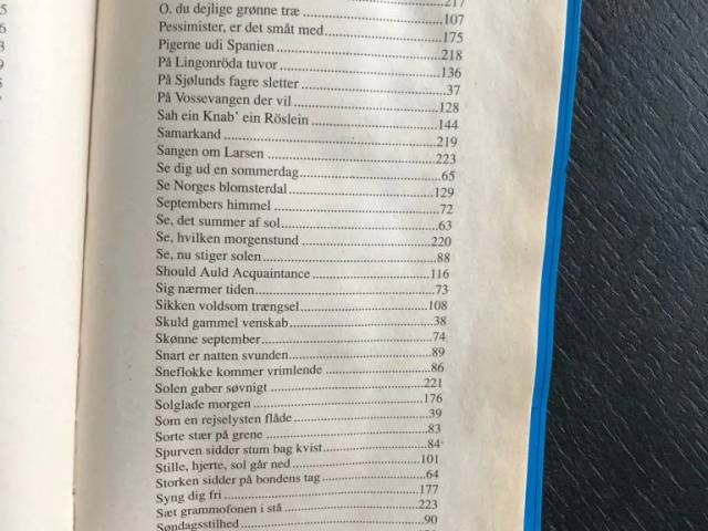Sangbøger