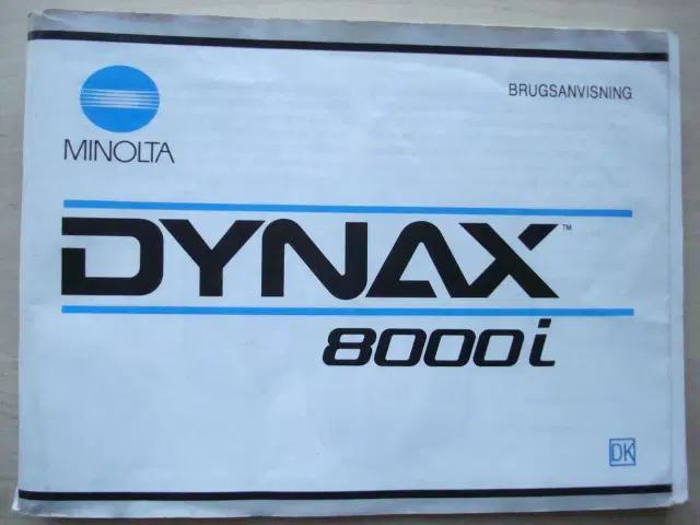 Minolta Dynax 8000i sort