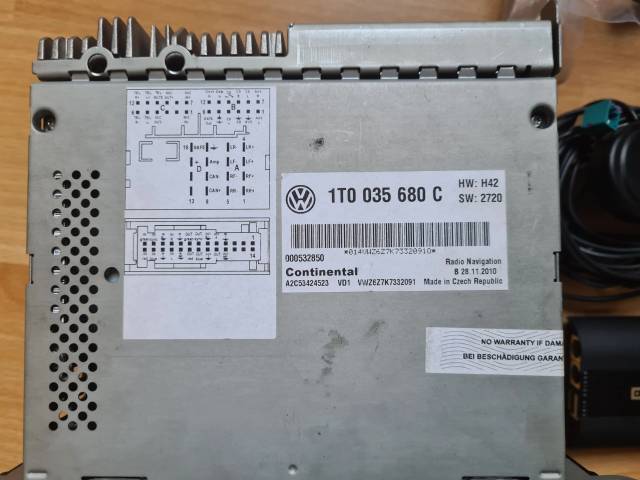 vw rns 510 radio 