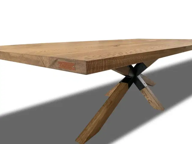 Spisebord eg Oval CUT 270 x 110 cm