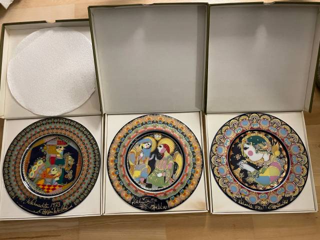 Bjørn Wiinblad Juleplatter (nye)