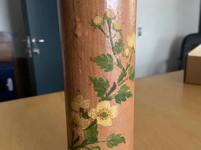 Brun flaske - vase