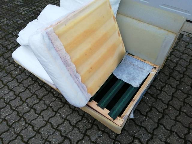 Dele fra / af Hjørnesofa / Sofa / Pallesofa