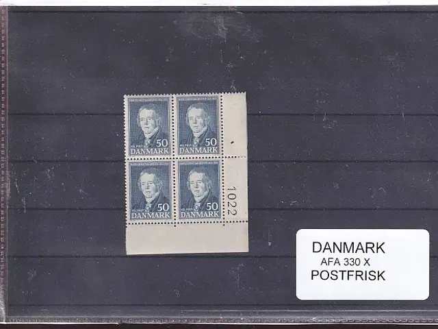 Danmark - AFA 330 X - Postfrisk