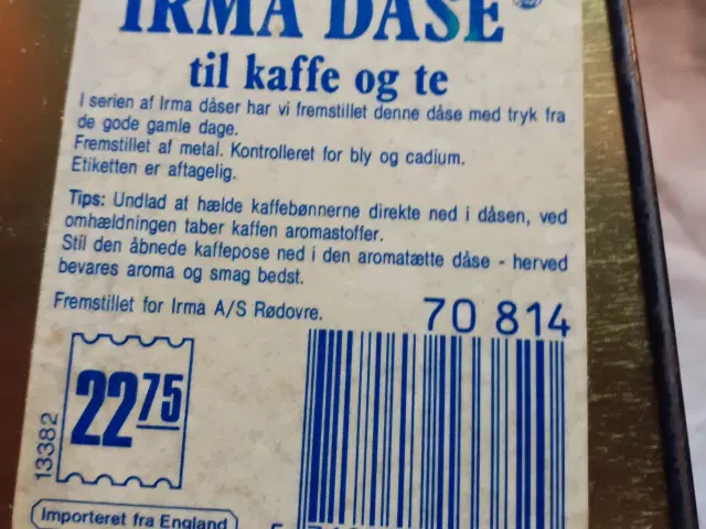 Irma Kaffedåse