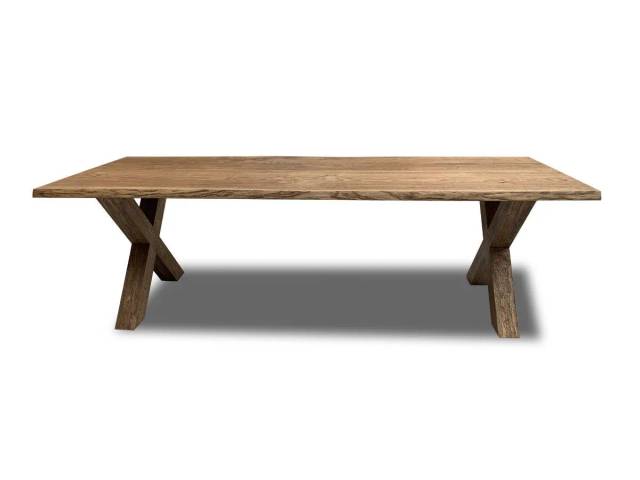 Plankebord eg 2 HELE planker børstet 270 x 95-100 cm