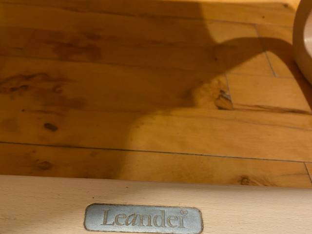 Højstol med bøjle og pude - Leander