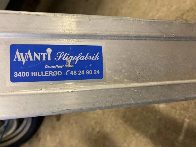 kvalitet trappestige fra Avanti stigefabrik