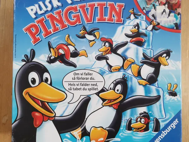En smule tyngdekraft fantom Ping-Hvin Brætspil Plisk Plask Pingvin | Arden - GulogGratis.dk