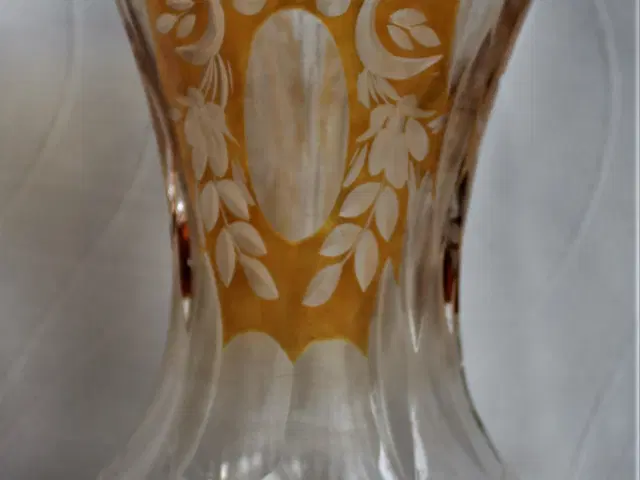 Vase af krystal
