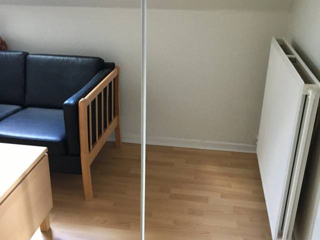 Gulvlampe.