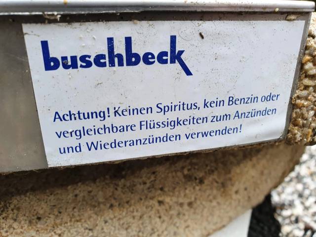 Buschbeck Grill BBQ Zurich rustfri stål