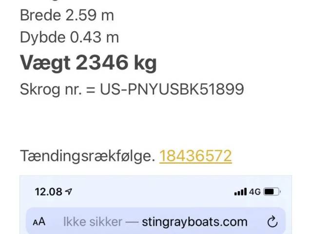 Stingray  CS 240