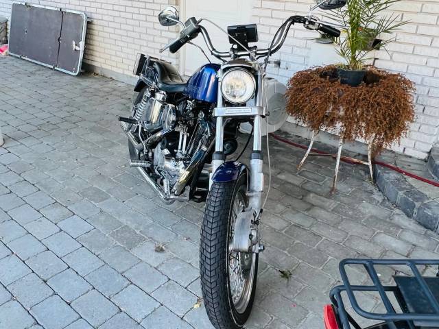 Harley Davidson XLCH1000 Iron Head fra 1972.