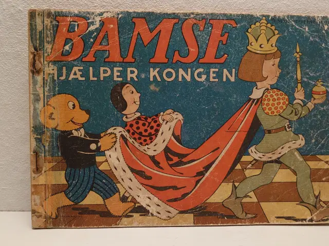 Harry Nielsen: Bamse hjælper Kongen. Nr.11, 1943