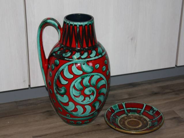 Flot retro vase W.GERMANY