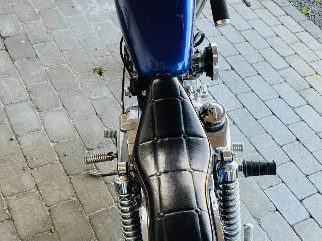 Harley Davidson XLCH1000 Iron Head fra 1972.