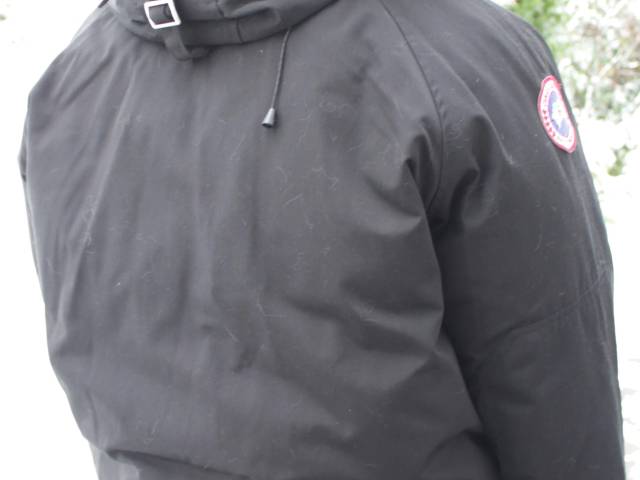 Canada Goose pilot jakke sort