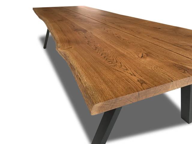 Plankebord eg 2 planker(2+2) 270 x 95-100 cm
