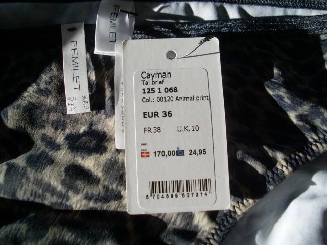 Ny bikini - leopard farvet