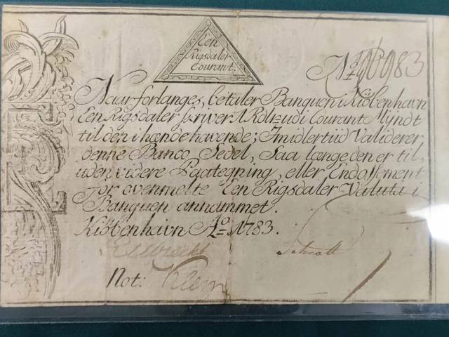 Danmark 1 Rigsdaler 1783
