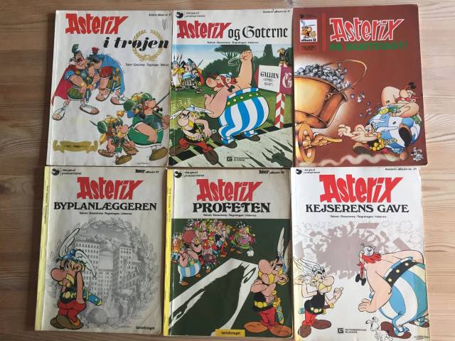 20 gamle tegneseriealbum