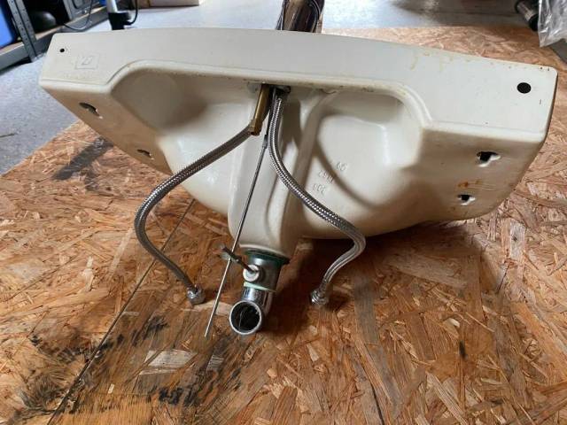 Retro vask med armatur