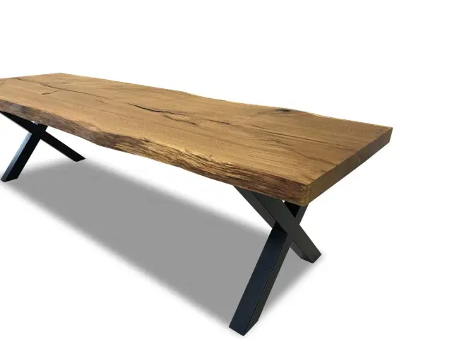 Plankebord eg 1 hel plank 302 x 80-90 cm