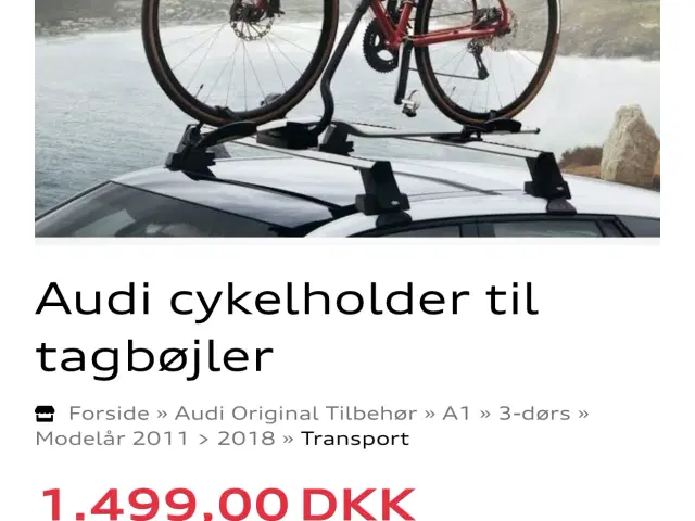 2 stk. Cykelholder Aalborg -