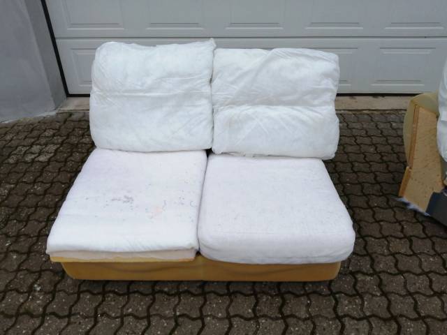 Dele fra / af Hjørnesofa / Sofa / Pallesofa