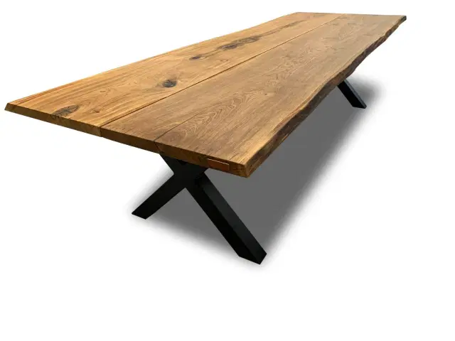 Plankebord eg 2 planker 300 x 95-100 cm