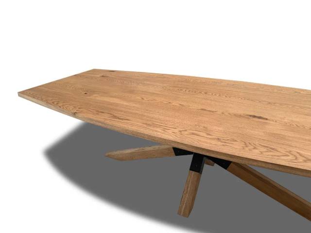 Spisebord eg Oval CUT 270 x 110 cm