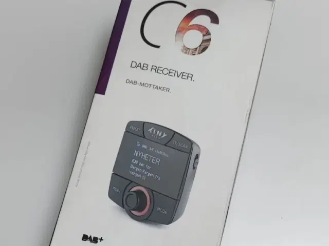 Tiny C6 DAB radio