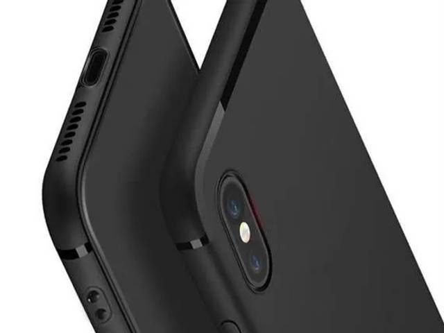 Sort silikone cover iPhone 7 8 7+ 8+ X 