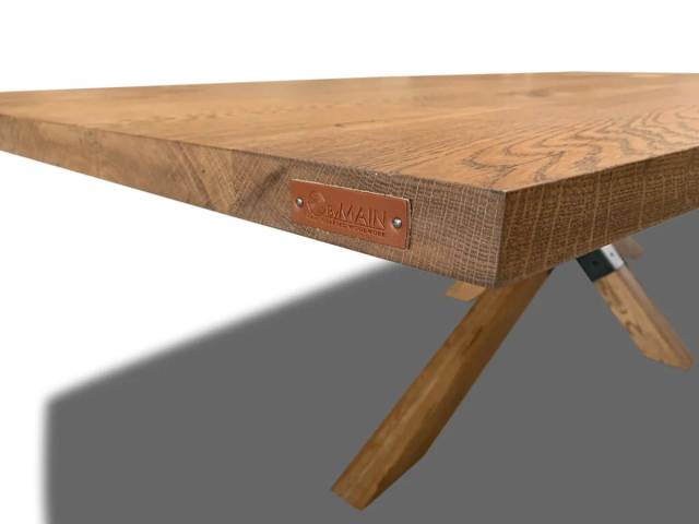 Spisebord eg Oval CUT 270 x 110 cm