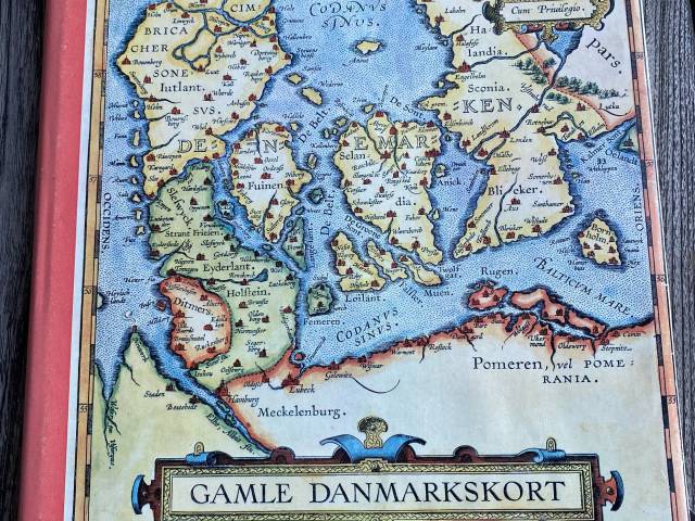 Gamle Danmarkskort
