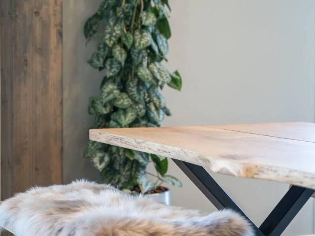 Bænk Eg HTH Randers 240 x 35-40 cm