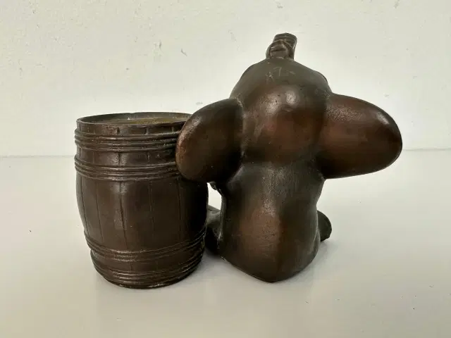  Elefant figur - bægre/holder (vintage)