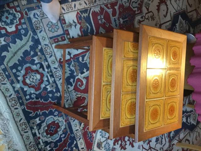 Retro, TEAK Indskudsborde
