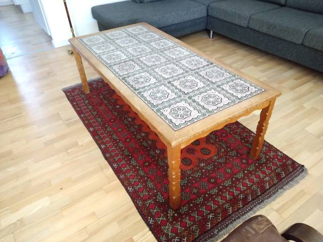 Sofabord m klinker EG