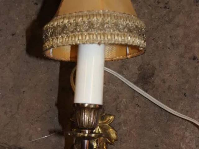 fine gamle lamper med skærme