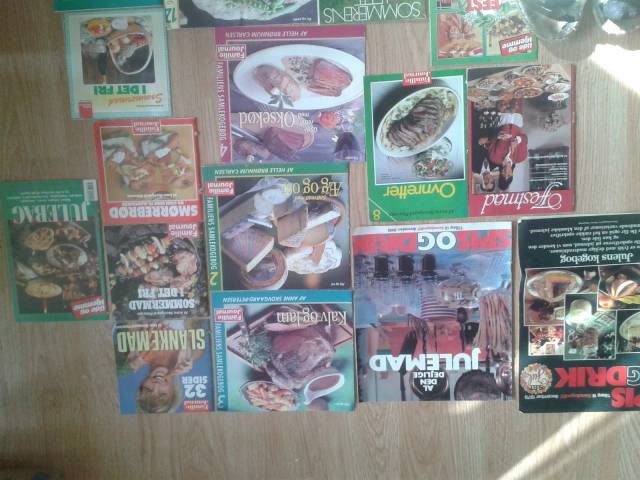 20 stk. diverse kogebøger