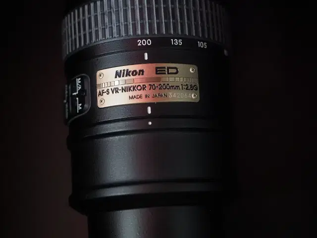 Nikon 70-200/2.8 VR