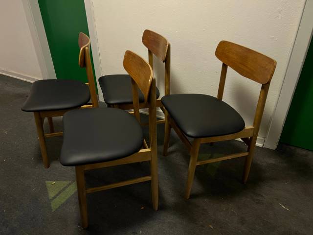 Spisebordstole, Farstup teak