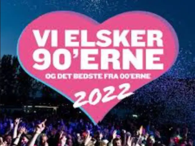 2 stk. Billetter - 90er fest | Hvidovre