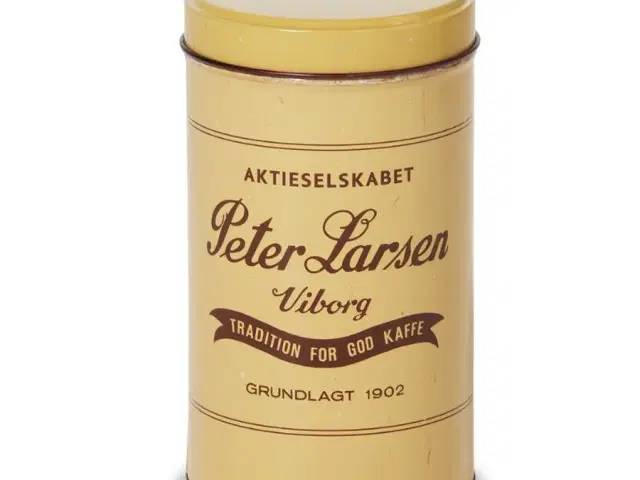 Dåse - Peter Larsen Kaffedåse